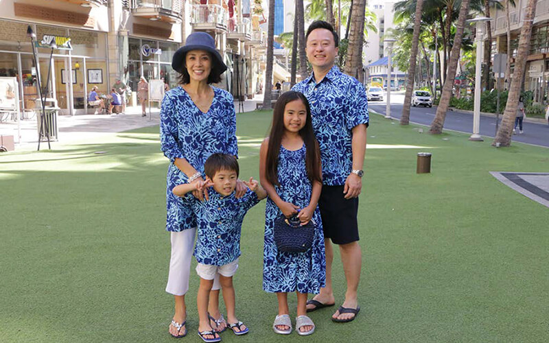 ブルージンジャーのリゾートウェアでハワイを歩こう！