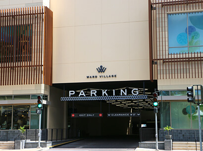Parking Entrance