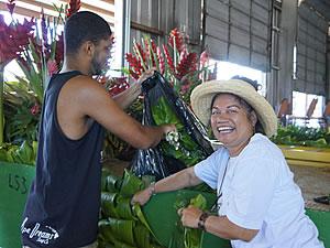 ハワイのお祭り、ティー・リーフ