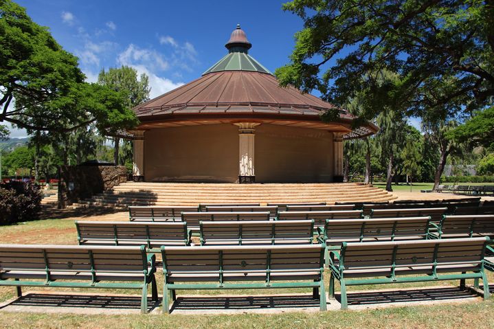 ハワイの癒しスポット、カピオラニ公園