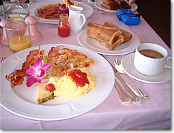 ザ･ロイヤル･ハワイアン･ホテル,サーフルーム,朝食