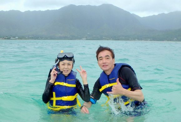 ハワイ旅行に当選した村松さんご夫妻