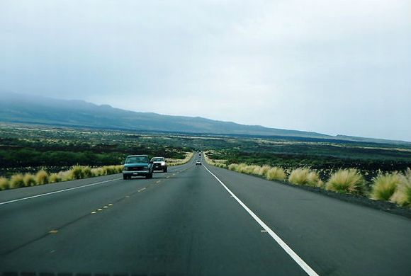 ハワイ旅行に当選した村松さんご夫妻、ビッグアイランドでドライブ