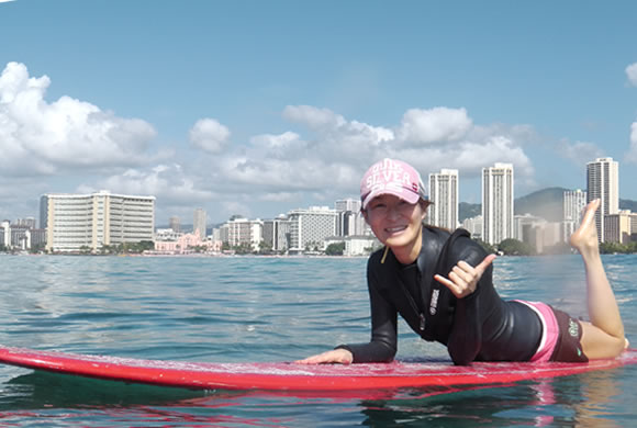 ハワイ旅行に当選した中村さんご夫妻