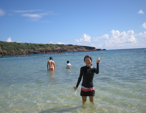 ハワイ旅行に当選した中村さんご夫妻