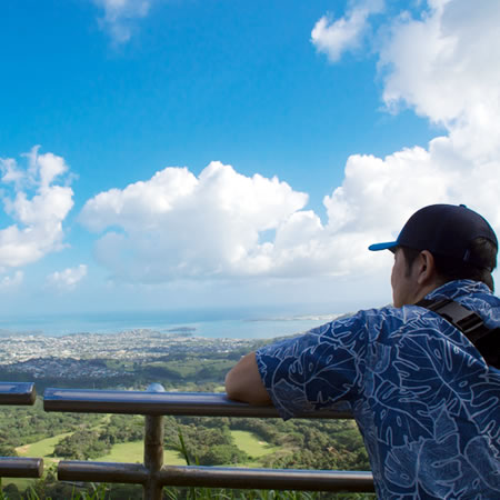 ハワイ旅行に当選した大山さんご夫妻