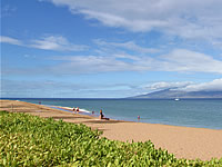 マウイ島のビーチ