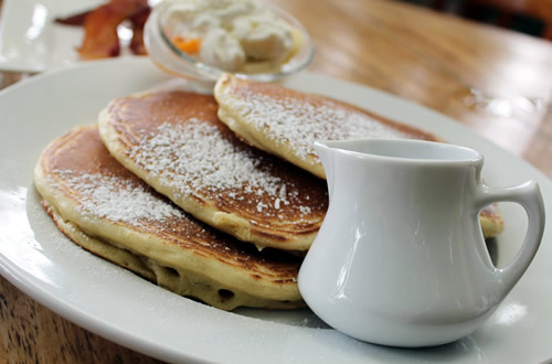 ホルアコア･カフェのパンケーキ