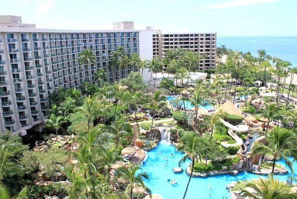マウイ島でホテルもビーチもゴルフ場もある1大リゾート、カアナパリ・リゾート