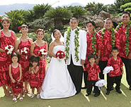 ハワイアン･ムーン、結婚式