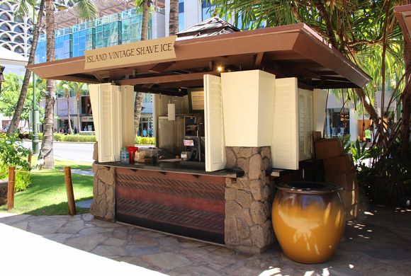 ロイヤル・ハワイアン・センターにアイランド・ヴィンテージコーヒーのシェイブアイス屋さんがオープン