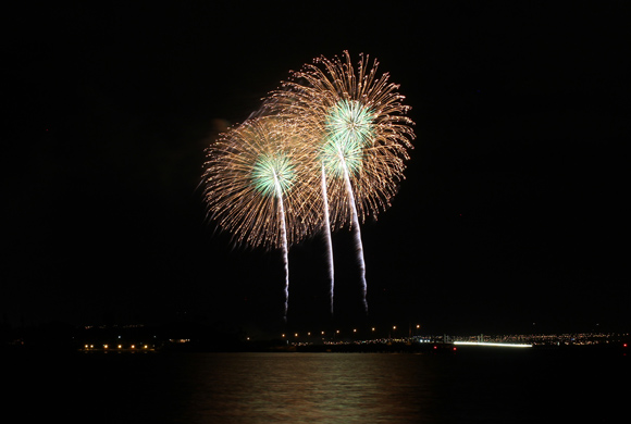 真珠湾、長岡花火、ハワイ