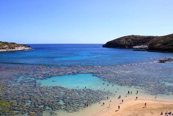 ハワイのシュノーケリングスポット、ハナウマ湾