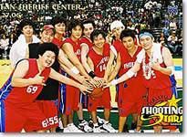 ハワイで韓流スターのバスケ大会