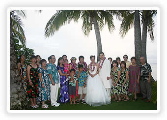 ハワイで結婚式