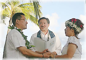 ハワイの結婚式