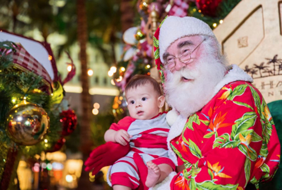 holiday-kick-off-santa-and-baby