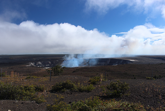 ハワイ島のキラウエア火山