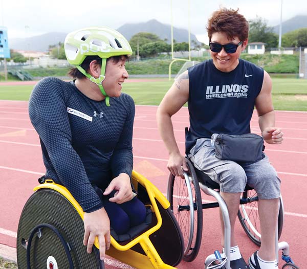 2020年の東京パラリンピック出場を目指す車椅子陸上の西勇輝選手