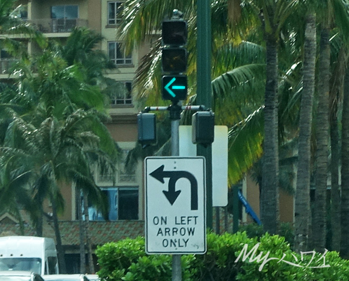 Traffic Sign On Left Arrow Only