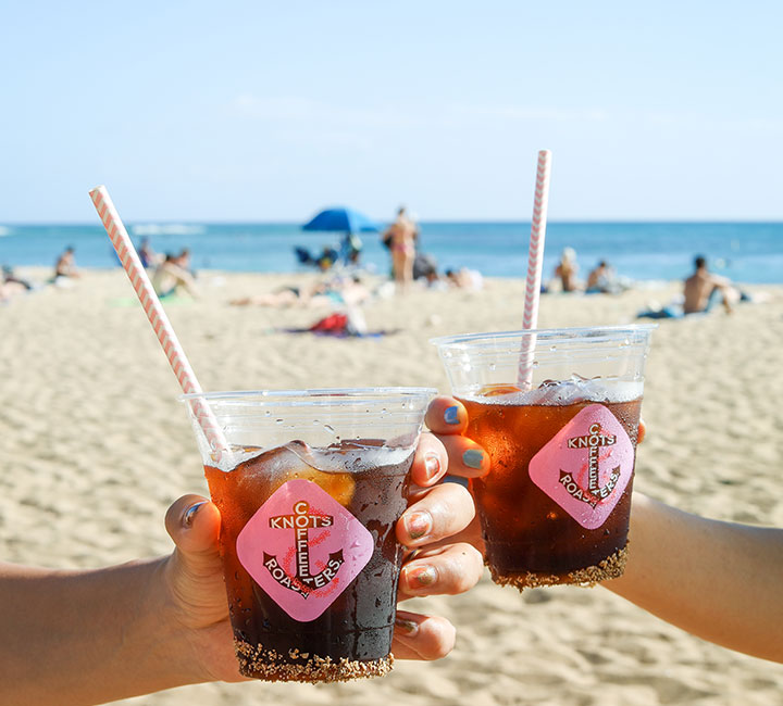 ハワイのおしゃれカフェ ノッツ コーヒー ロースターズ