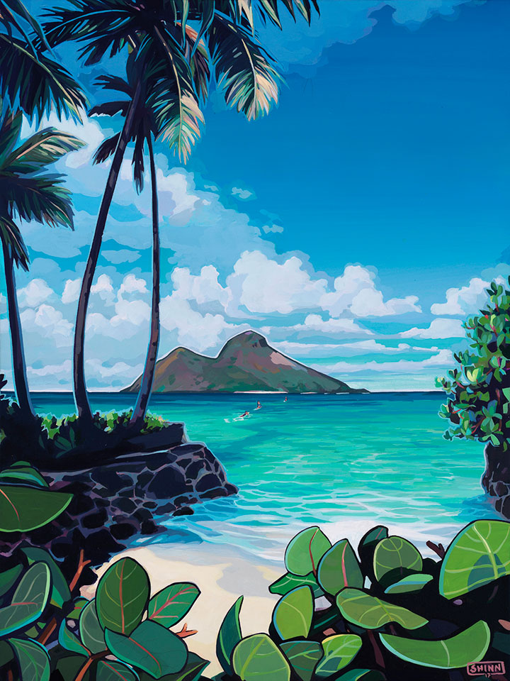 ハワイの風景画 | clinvida.com.br