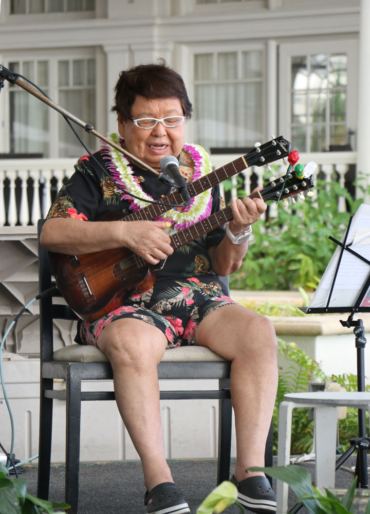 高木ブーさん86才 ワイキキでウクレレ演奏 Myハワイ歩き方