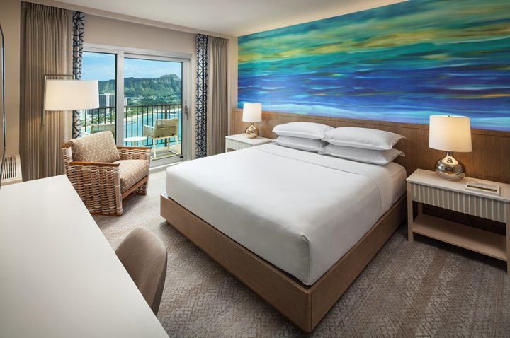 ハワイの人気ホテル シェラトン ワイキキの改装終了 新客室を大公開