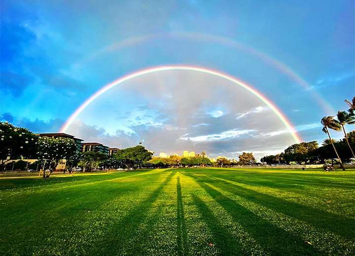 ハワイは地球上で虹が架かるのに最適な場所 Myハワイ歩き方