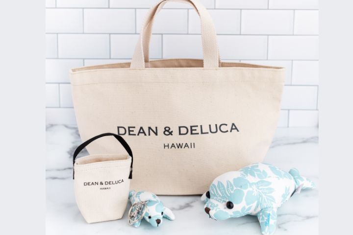 ハワイ限定　DEAN \u0026DELUCA マウイ支援　モニホノルル　トートバッグ